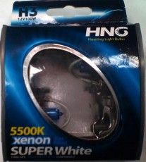 Крушки H3 XENON ефект 5500K 12V100W SUPER WHITE
Модел:HNGH3-100W
Цена-18лвкт.